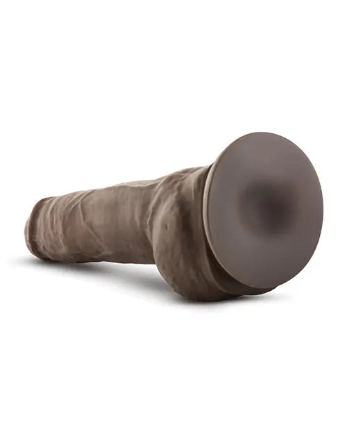 Chocolate Realistic Dildo | Suction Cup Dildo with Balls | 10" Big Black Dildo Blush Novelties