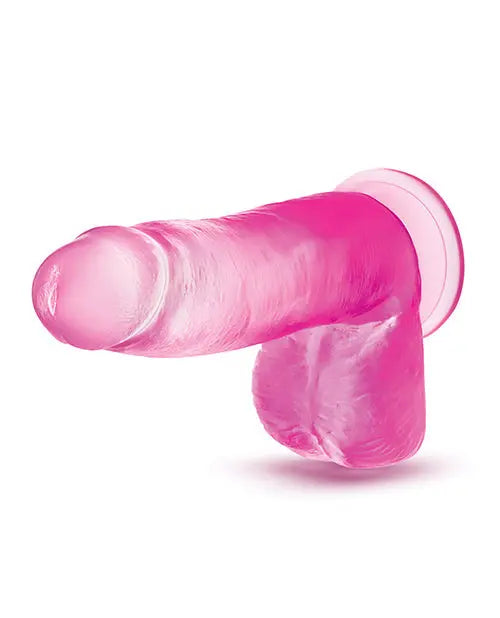 Blush 7" Big Dildo | Magnolia Realistic Dildo | Fuchsia Suction Cup Dildo Blush Novelties