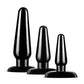 Blush Anal Adventures Basic Plug Kit - Black Blush Novelties