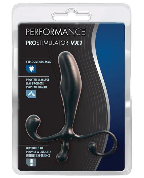 Blush Performance Prostate Massager - Black Blush Novelties