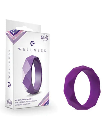 Blush Wellness Geo C-Ring - Purple Blush Novelties
