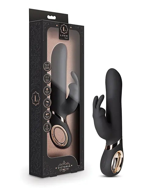 Blush Victoria G Spot Vibrator | Black Rabbit Vibrator | 13-Function Clit Vibrator | Best Vibrator for Women Blush Novelties