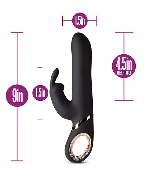 Blush Victoria G Spot Vibrator | Black Rabbit Vibrator | 13-Function Clit Vibrator | Best Vibrator for Women Blush Novelties