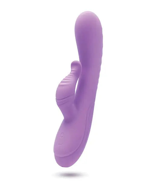 Blush Evelyn Rabbit Vibrator | Purple G Spot Vibrator | 10-Mode Clit Vibrator | Best Vibrator for Women Blush Novelties