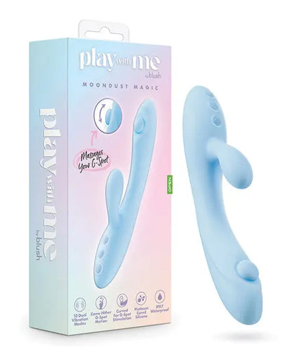 Blush Play With Me Rabbit Vibrator | Moondust G Spot Vibrator | Blue Magic Clit Vibrator | Best Vibrator for Women Blush Novelties