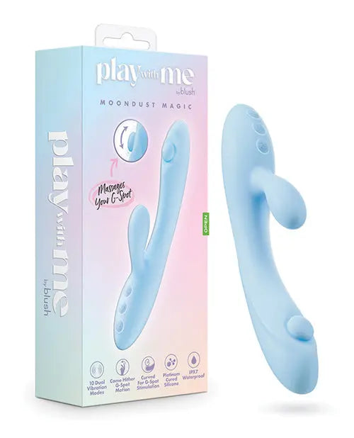 Blush Play With Me Rabbit Vibrator | Moondust G Spot Vibrator | Blue Magic Clit Vibrator | Best Vibrator for Women Blush Novelties