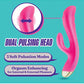Blush Rabbit Vibrator | Aria Pleasin AF Clit Vibrator | Fuchsia G Spot Vibrator | Best Vibrator for Women Blush Novelties