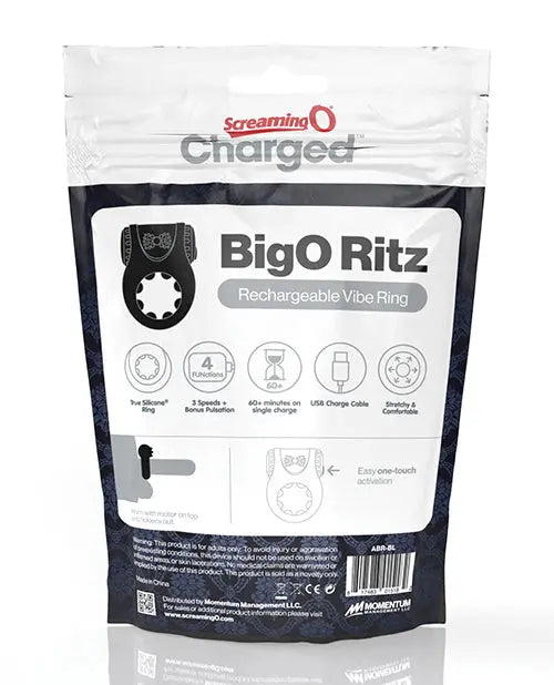 Screaming O Charged Big O Ritz - Black Bushman Products