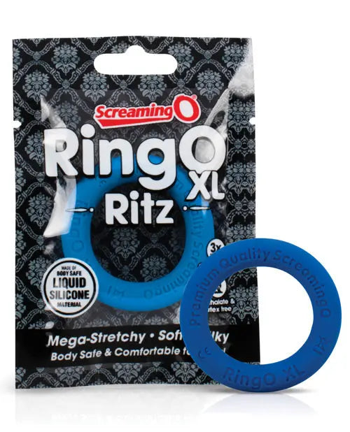 Screaming O RingO Ritz XL - Blue Bushman Products