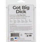Got Big Dick 2 Pack Cock Rings - Black B.M.S. Enterprises