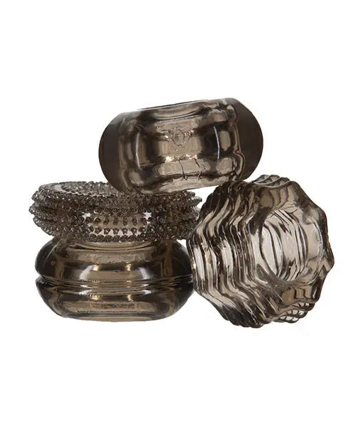 Got Big Dick 4 Pack Cock Rings - Black B.M.S. Enterprises