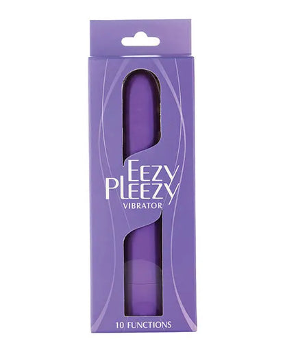 Easy Pleezy Bullet Vibrator | Purple 10-Speed Silicone | Best Vibrator for Women B.M.S. Enterprises