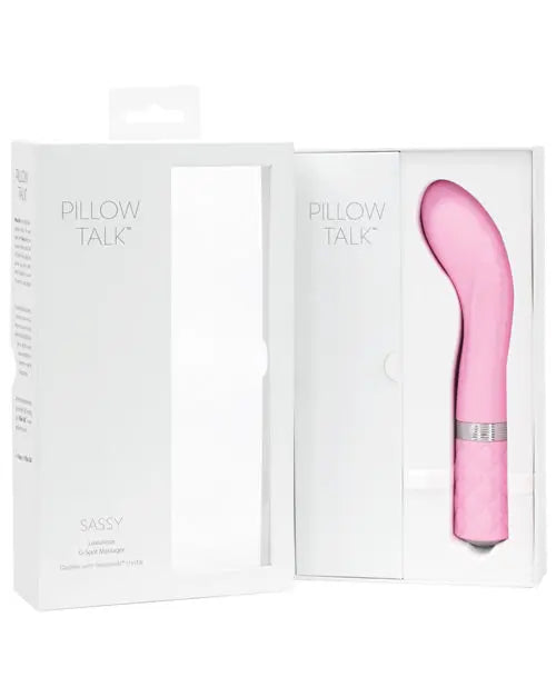 Pillow Talk Sassy G Spot Vibrator - Pink B.M.S. Enterprises