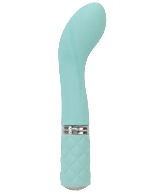 Pillow Talk Sassy G Spot Vibrator - Teal B.M.S. Enterprises