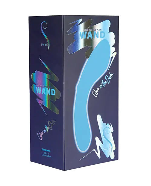 Mini Swan Wand Vibrator | Glow in the Dark G Spot Vibrator | Blue Clit Vibrator | Best Vibrator for Women B.M.S. Enterprises