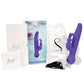 Touch by Swan Duo Rabbit Vibrator | Purple G Spot Vibrator | Water-Resistant Clit Vibrator | Best Vibrator for Women B.M.S. Enterprises