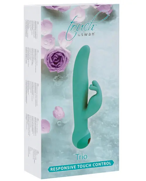 Touch by Swan Trio Clitoral Vibrator - Teal B.M.S. Enterprises