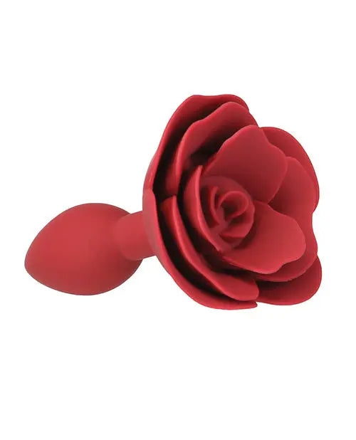 Lux Active Red Rose Silicone Anal Plug B.M.S. Enterprises