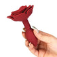 Lux Active Red Rose Silicone Anal Plug B.M.S. Enterprises