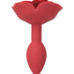 Lux Active Red Rose Silicone Anal Plug B.M.S. Enterprises