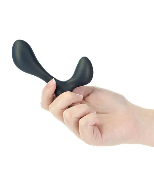 Lux Active LX3 4.3" Vibrating Anal Trainer - Dark Blue B.M.S. Enterprises