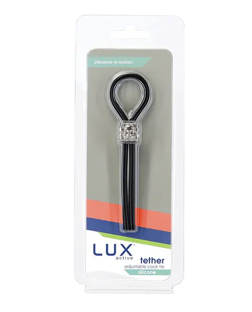 Lux Active Tether Adjustable Cock Tie - Black B.M.S. Enterprises