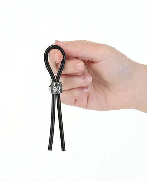 Lux Active Tether Adjustable Cock Tie - Black B.M.S. Enterprises