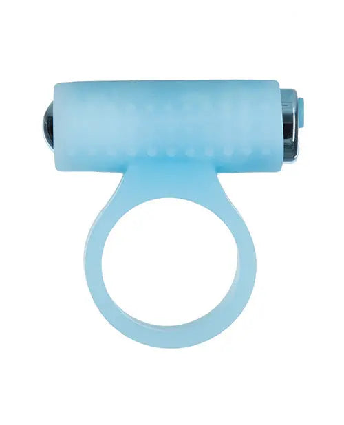 Cosmic Cock Ring w/Rechargeable Bullet - 9 Functions Glow in the Dark B.M.S. Enterprises