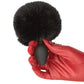 Punishment Bunny Tail Butt Plug - Black B.M.S. Enterprises