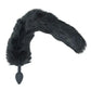 Punishment Fox Tail Plug - Black B.M.S. Enterprises