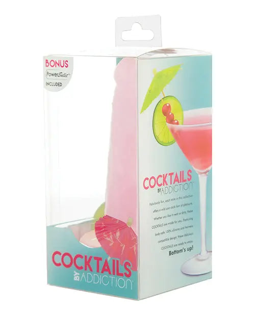 Cocktails Suction Cup Dildo | 5.5" Big Dildo | Purple Cosmo Realistic Dildo B.M.S. Enterprises