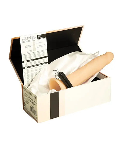 Naked Addiction Large Dildo | Vanilla 9" Big Dildo | Dual Density Silicone Dildo B.M.S. Enterprises