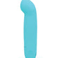 Bcute Curve Bullet Vibrator | Infinite Classic G Spot Vibrator | Electric Blue Silicone | Best Vibrator for Women Bonner Trading Usa INC