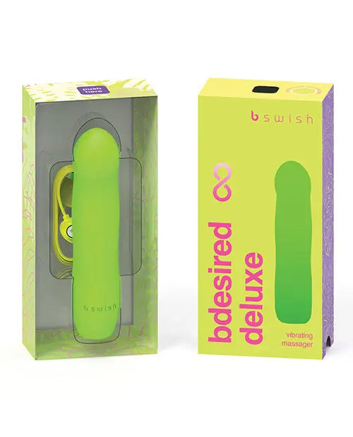 Bdesired Infinite Deluxe Paradise Vibrator - Green Bonner Trading Usa INC