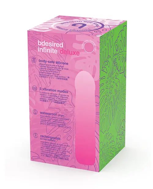 Bdesired Infinite Deluxe LE Flamingo Vibrator - Pink Bonner Trading Usa INC