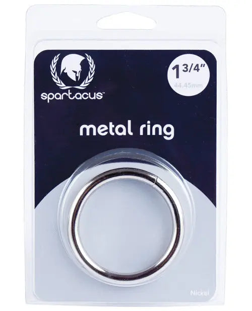 Spartacus 1.75" Nickel Cock Ring Spartacus