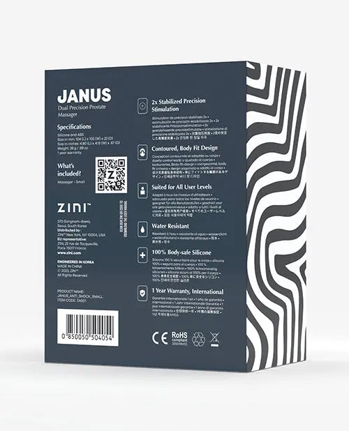Zini Janus Anti Shock - Small Black Bonner Trading Usa INC