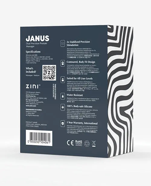 Zini Janus Anti Shock - Medium Black Bonner Trading Usa INC