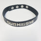 Spartacus SUBMISSIVE Leather Collar - Black