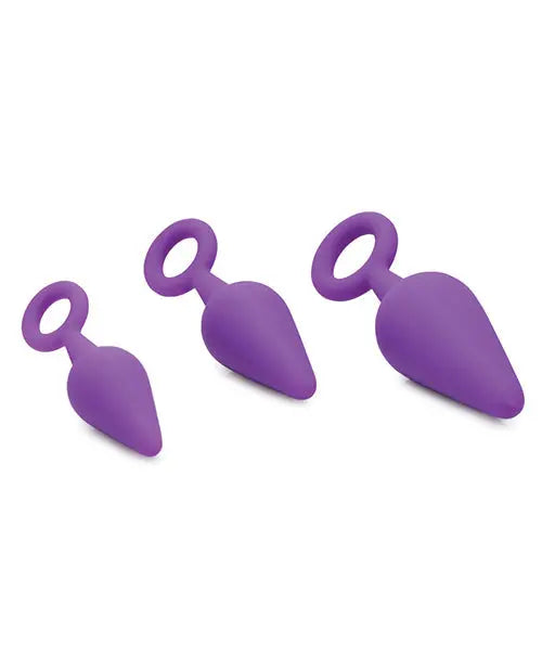 Curve Toys Gossip Rump Ringers - Violet Curve Toys C/o Xr