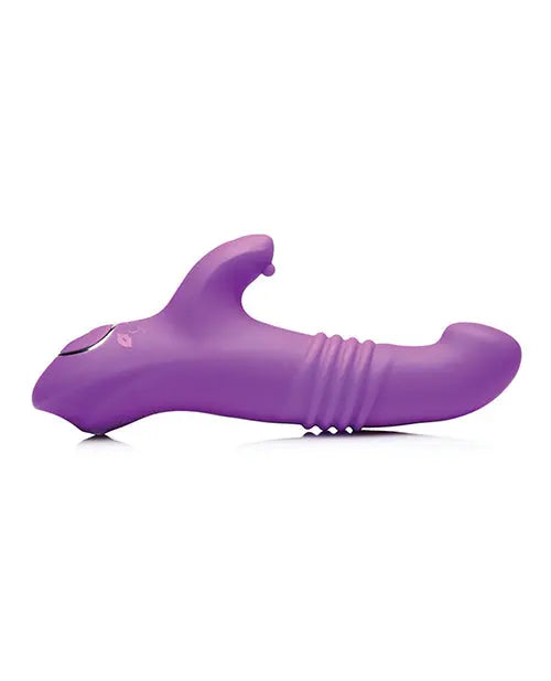 Curve Toys Violet Thrusting Vibrator | Gossip Blasters 7X G Spot Vibrator | Silicone Rabbit Vibrator Curve Toys C/o Xr