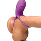 Curve Toys Gossip Love Loops 10X Silicone Cock Ring w/Remote - Violet Curve Toys C/o Xr