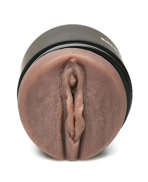 Curve Toys Mistress Double Shot Mini Masturbator Ass & Mouth - Dark Curve Toys C/o Xr