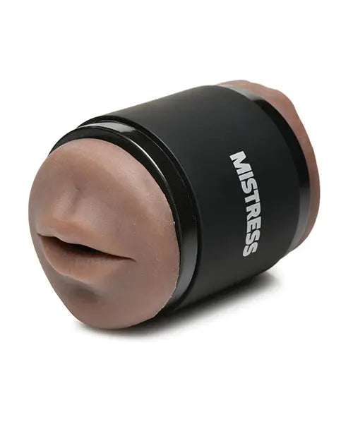 Curve Toys Mistress Double Shot Mini Masturbator Mouth & Pussy  - Dark Curve Toys C/o Xr