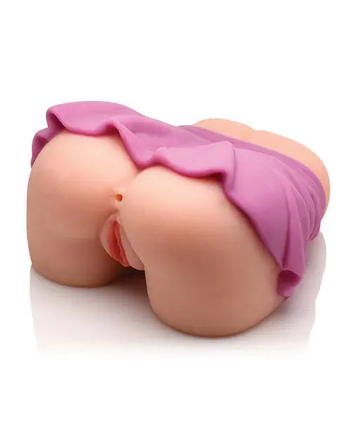 Curve Toys Mistress Ariana Mini Skirt Pussy & Ass Masturbator - Ivory Curve Toys C/o Xr