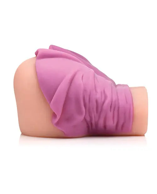 Curve Toys Mistress Ariana Mini Skirt Pussy & Ass Masturbator - Ivory Curve Toys C/o Xr