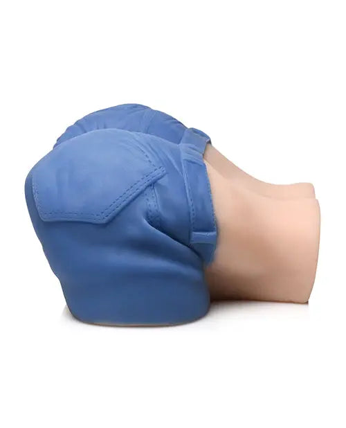 Curve Toys Mistress Holly Denim Shorts Pussy & Ass Masturbator - Ivory Curve Toys C/o Xr