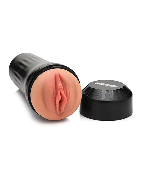 Curve Toys Mistress Vibrating Pussy Masturbator - Tan Curve Toys C/o Xr