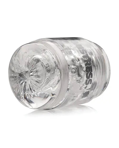 Curve Toys Mistress Double Shot Ass & Mouth Mini Masturbator  - Clear Curve Toys C/o Xr