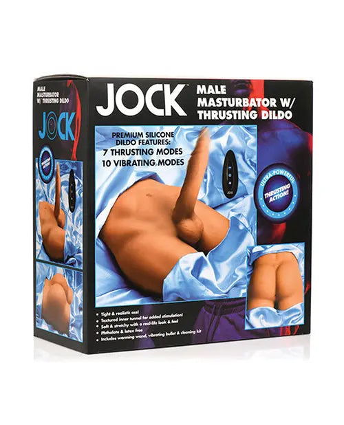 Curve Toys Jock Male Masturbator w/Thrusting Dildo Curve Toys C/o Xr